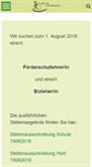 Mobile Screenshot of montessori-halle.de